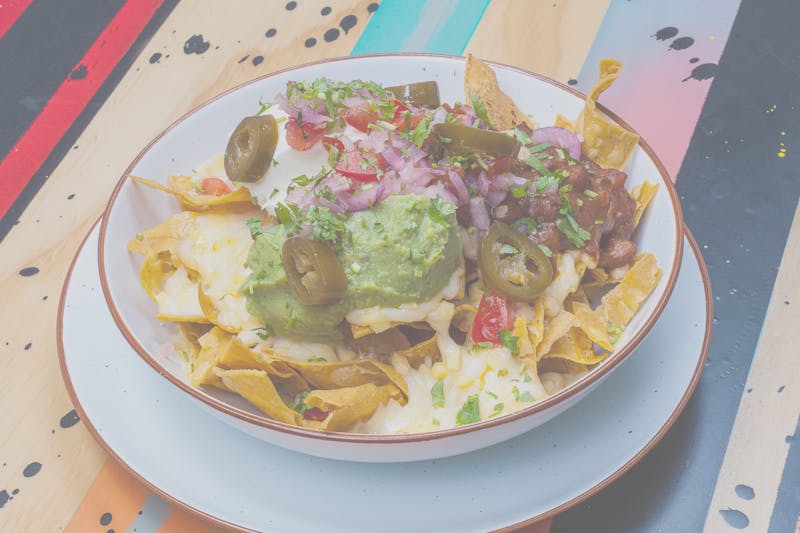 Fresh salsa in small bowl